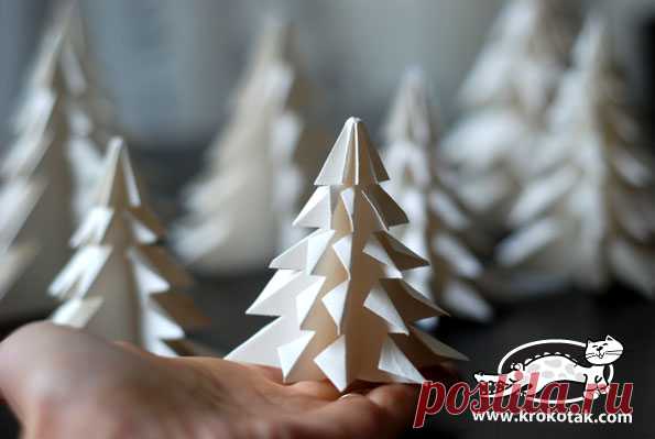 Fold a fir tree | krokotak