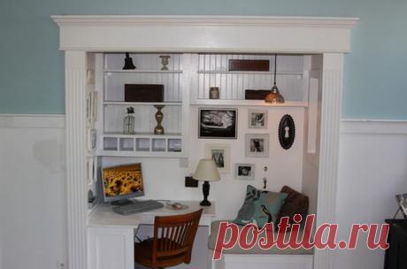 Как обустроить рабочее место дома — Роскошь и уют