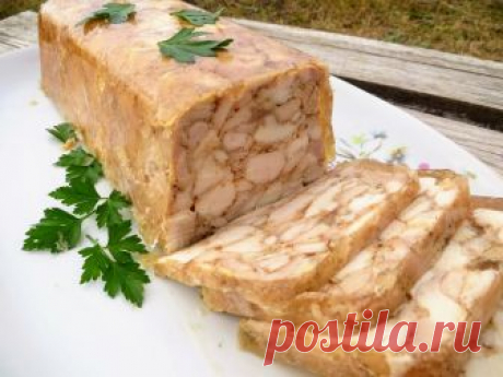 Магазинная колбаса рядом не стояла! Курица в желе - фантастически вкусно!