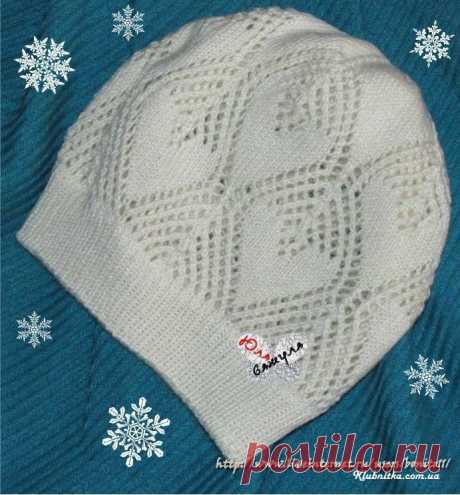 Шапочка с сердечками (взрослая)...
