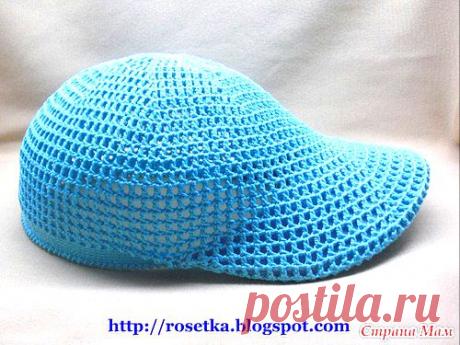 Кепка утка - Вяжем вместе он-лайн - Страна Мам