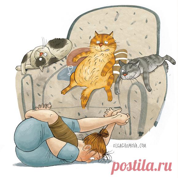 КАРИКАТУРЫ - Ольга Громова