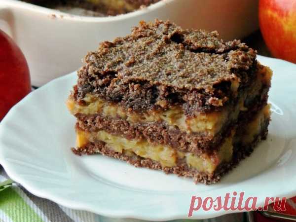 Пирог шоколадный с какао