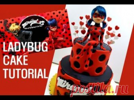 ::sugarcraft:: ladybug cake tutorial 레이디버그 케이크 만들기
