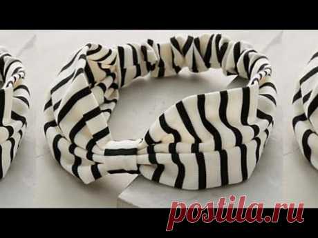 Diadema Turbante - Easy Hair Band  Making