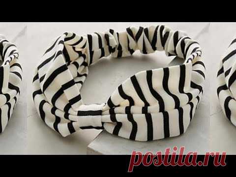 Diadema Turbante - Easy Hair Band  Making