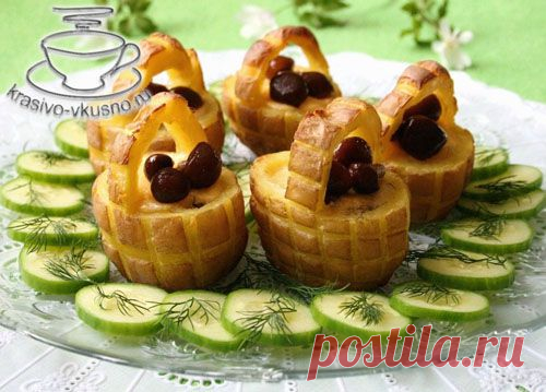Картофель в духовке | Красивое блюдо