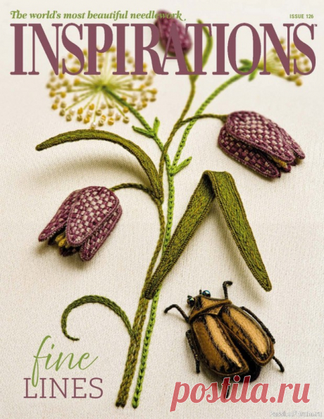Коллекция вышивки в журнале &amp;laquo;Inspirations №126 2025&amp;raquo; | Журналы