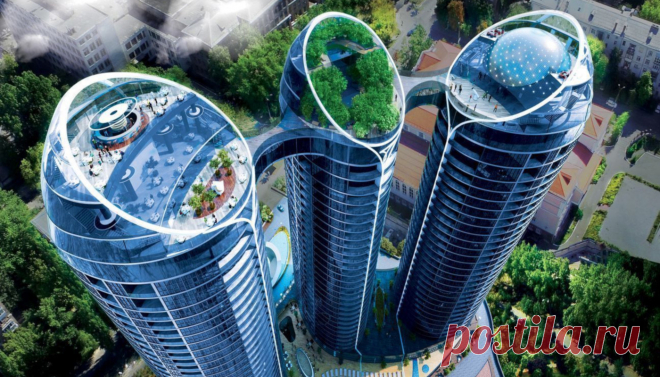 ЖК Taryan Towers не редко называют жилым комплексом будущего. Каждому жильцу предлагается современный дизайн и удобство, развитая инфрастуктура как внешняя так внутренняя в самом ЖК. Вопрос безопасности тоже продуман до мелочей вся территория комплекса закрыта для посторонних, и ведется постоянное видео наблюдение. Уникальной эту новостройку делает наличие террас на крыше, с неповторимым дизайном и великолепным видом на Киев.