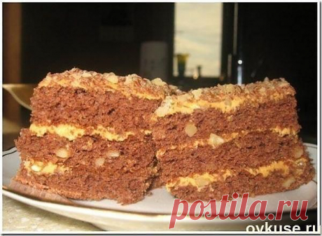 Торт &quot;Золотой ключик&quot; - Простые рецепты Овкусе.ру