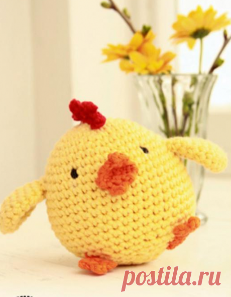 Пасхальный цыпленок от Drops.