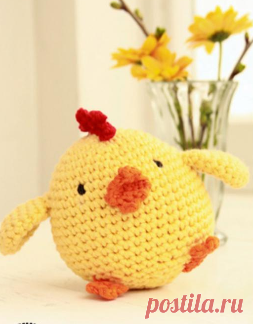 Пасхальный цыпленок от Drops.