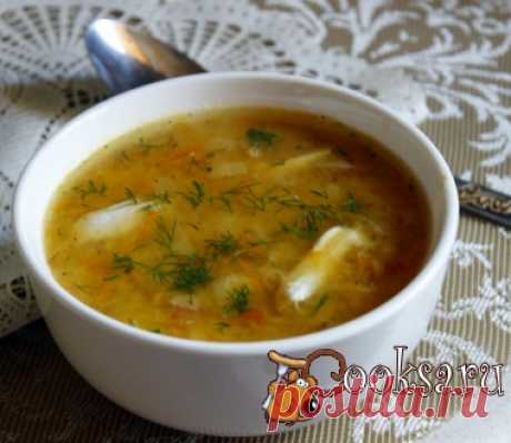 Пряный чечевичный суп на курином бульоне фото рецепт приготовления