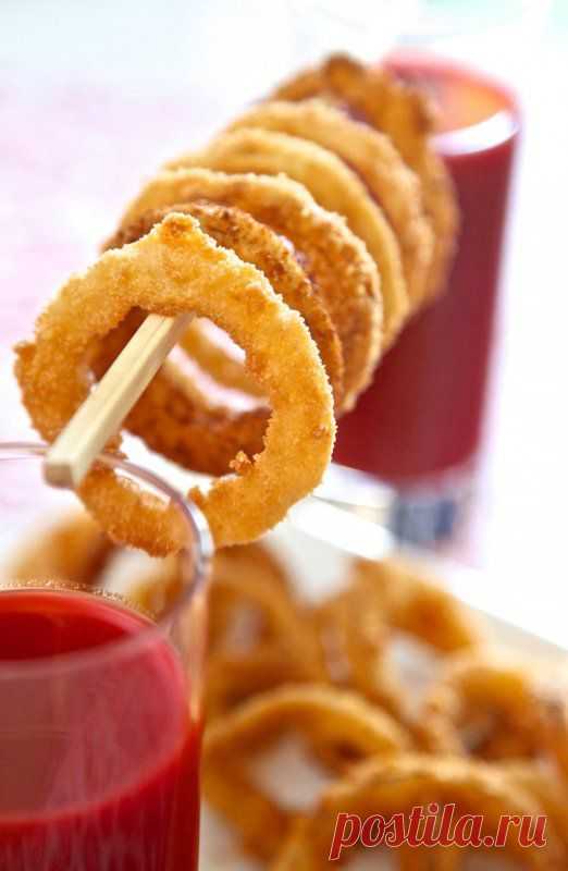 Луковые кольца в панировке "Gold ringer"