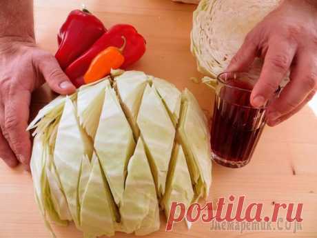 Маринованная капуста Очень вкусная и простая в приготовлении капуста. Рецепт, который нравится взрослым и детям. Аппетитный хруст и море витаминов, подготовка продуктов за 5 минут и готовый результат уже через сутки!  Ост...