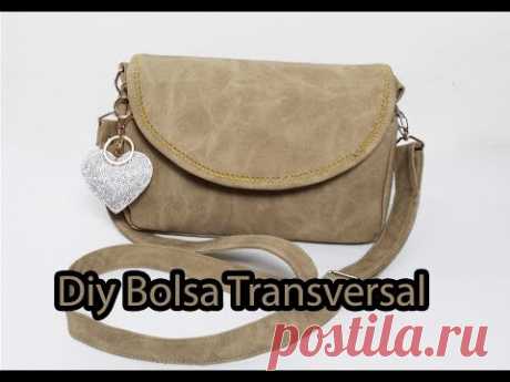 Diy: Costurando: Bolsa transversal com zíper simples