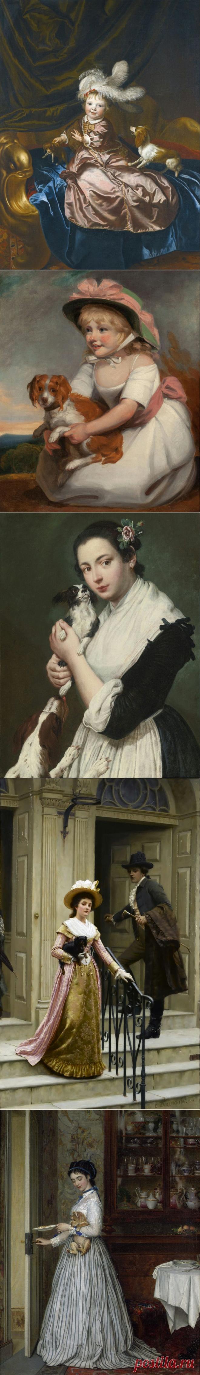 Вернисаж живописи 17-19 веков - из цикла *Наши любимцы*.