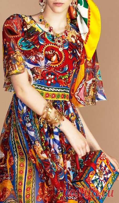 Dolce&Gabbana. Lookbook pret-a-porter весна-лето 2016 — шикарные краски лета по-итальянски