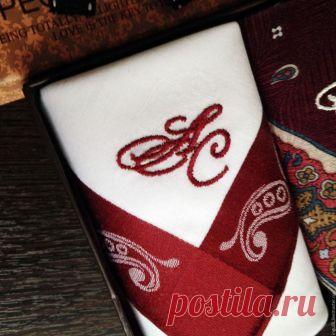 Образцы вышивки монограмм и вензелей