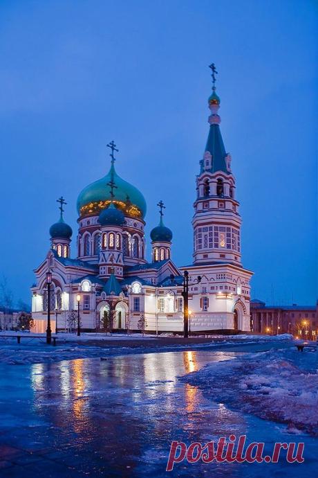 Cathedral in Omsk (beautiful!) | Russia - Sibera & Native Artic Peopl…