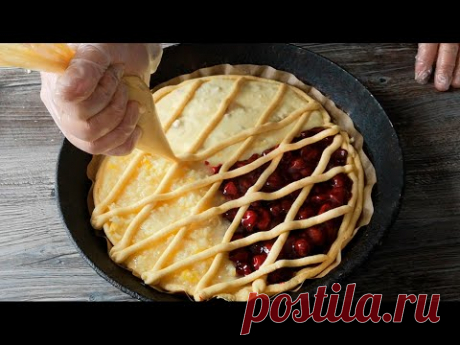 Популярный в Осетии песочный пирог с тремя начинками! 🥧