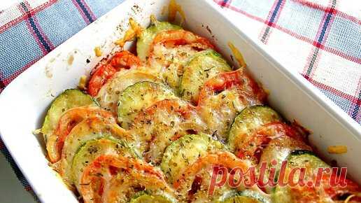 КАБАЧКИ в духовке 👍 ВКУСНЕЕ ВЫ НЕ ПРОБОВАЛИ — просто и быстро👍 Лучший рецепт! | Вкусный Канал | Дзен