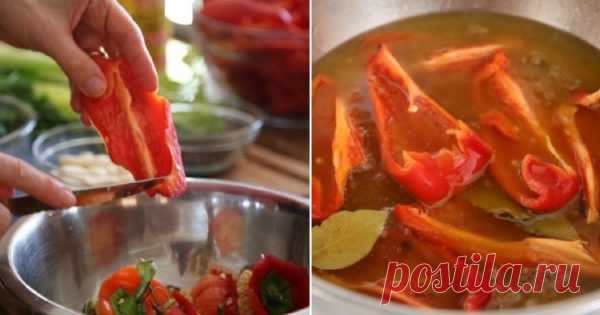 Маринованные перцы по-армянски. Пухленькие, мясистые, блестящие, маслянистые, сладенькие… — Копилочка полезных советов