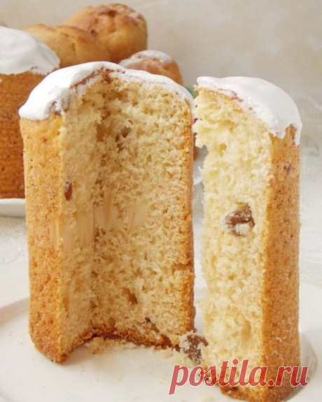 Мягкие воздушные куличи — Моя кухня
