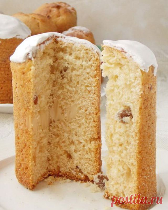 Мягкие воздушные куличи — Моя кухня