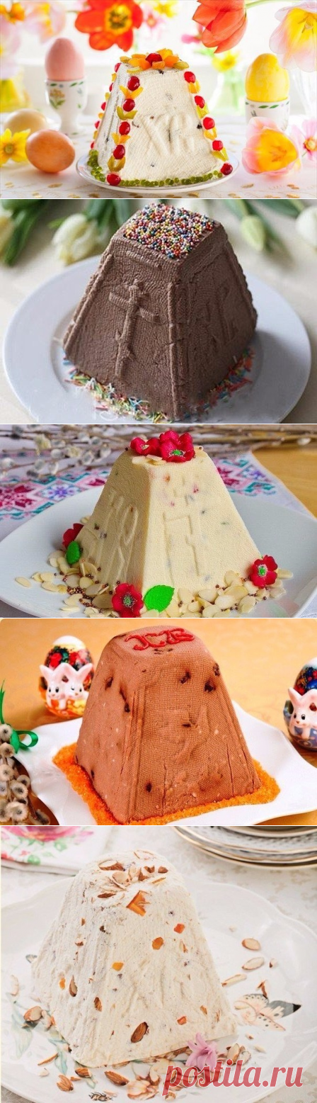 Творожная пасха: ТОП-5 рецептов 🎂