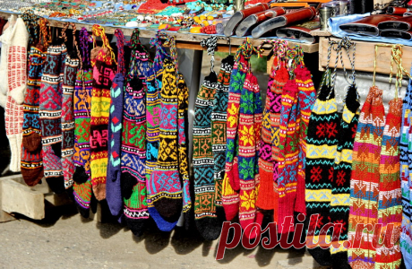 Грузинские жаккард-гольфы: ru_knitting