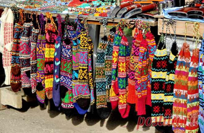 Грузинские жаккард-гольфы: ru_knitting