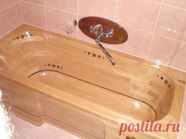 Деревянная ванна своими руками