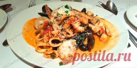 Салат «Коктейль из морепродуктов»