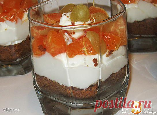 Десерт "Трио" - Рецепты домашней кухни с пошаговыми фотографиями и подробным описанием. Новые рецепты каждый день. Конкурсы рецептов - Ням.ру