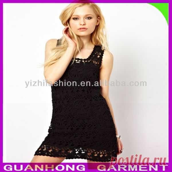 lady элегантный черный шнурок&nbsp;для&nbsp;ботинок ёилет вязание крючком летнее платье 2014-Женская одежда-ID продукта:1113261195-russian.alibaba.com