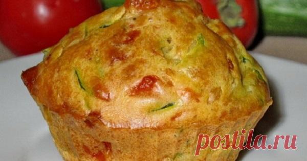 Блюда в формах для кексов