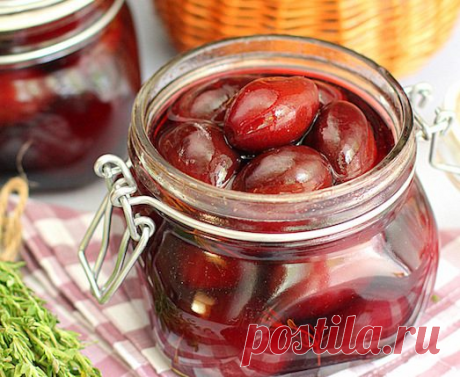 Как замариновать сливы?