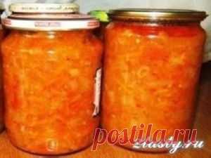 Зимний салат из кабачков и моркови, рецепт с фото