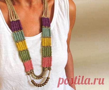 #плетение_украшение
myTotalHandMade