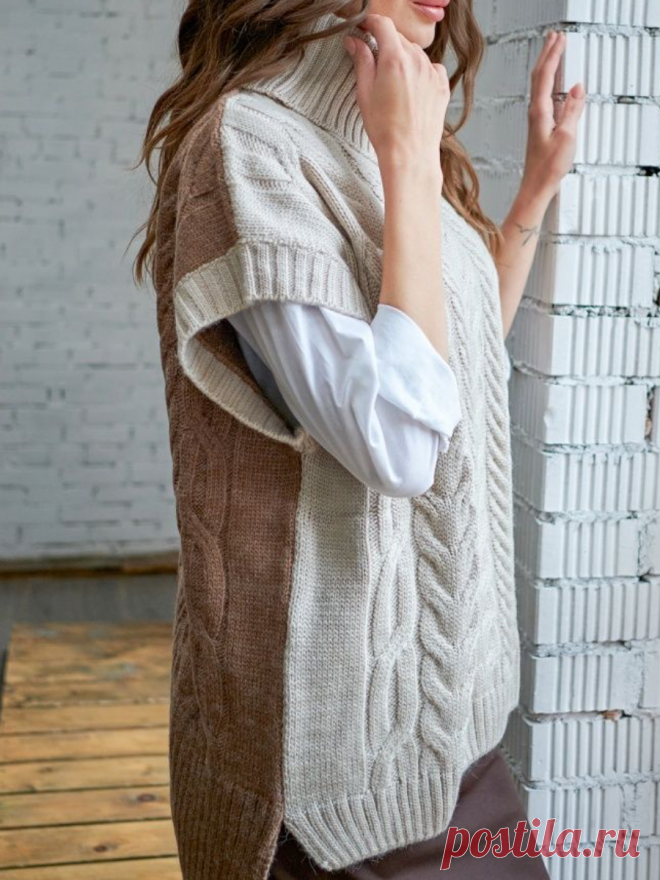 Вязаные жилеты – модный и очень актуальный предмет гардероба | Glamiss | Дзен
