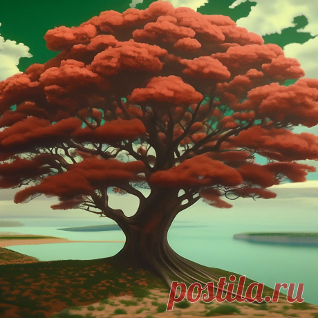 «Tree, by Alberto Seveso, trompe l'…» — создано в Шедевруме- каждый может создать свои красочные картины. Создавайте свои картинки: бесплатно и без ограничений на русском.