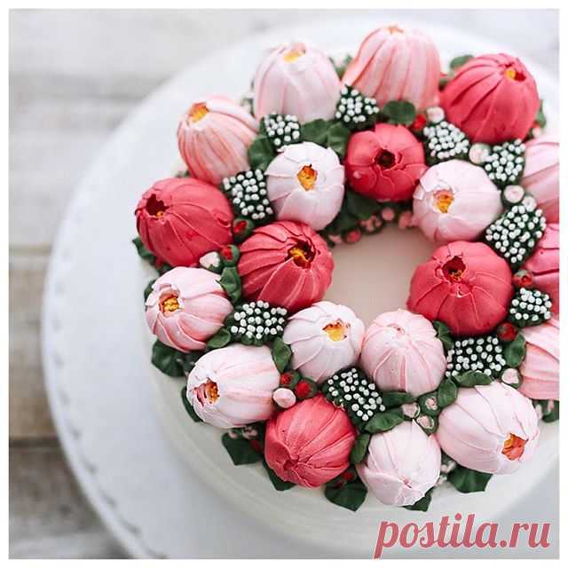 5 секретов кремовых цветов - SuperBaker