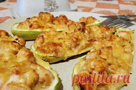 Кабачковые лодочки — Домашняя кулинария