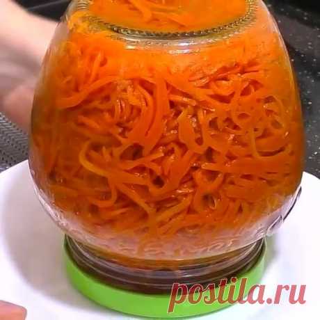 Морковь по-корейски с соевым соусом - ну очень вкусно!
