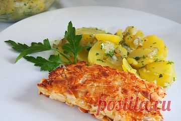 Panierte Rotbarschfilets von chandi| Chefkoch