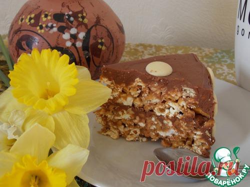 Торт из попкорна – кулинарный рецепт