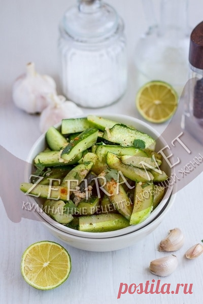 Быстрые огурцы по-корейски – Кулинарные рецепты любящей жены