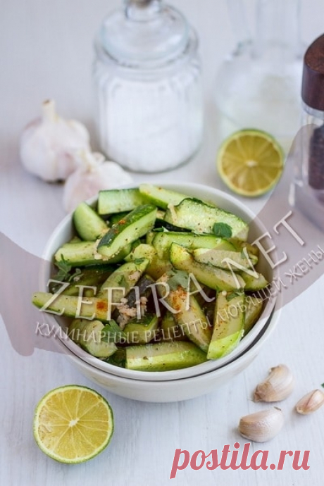 Быстрые огурцы по-корейски – Кулинарные рецепты любящей жены