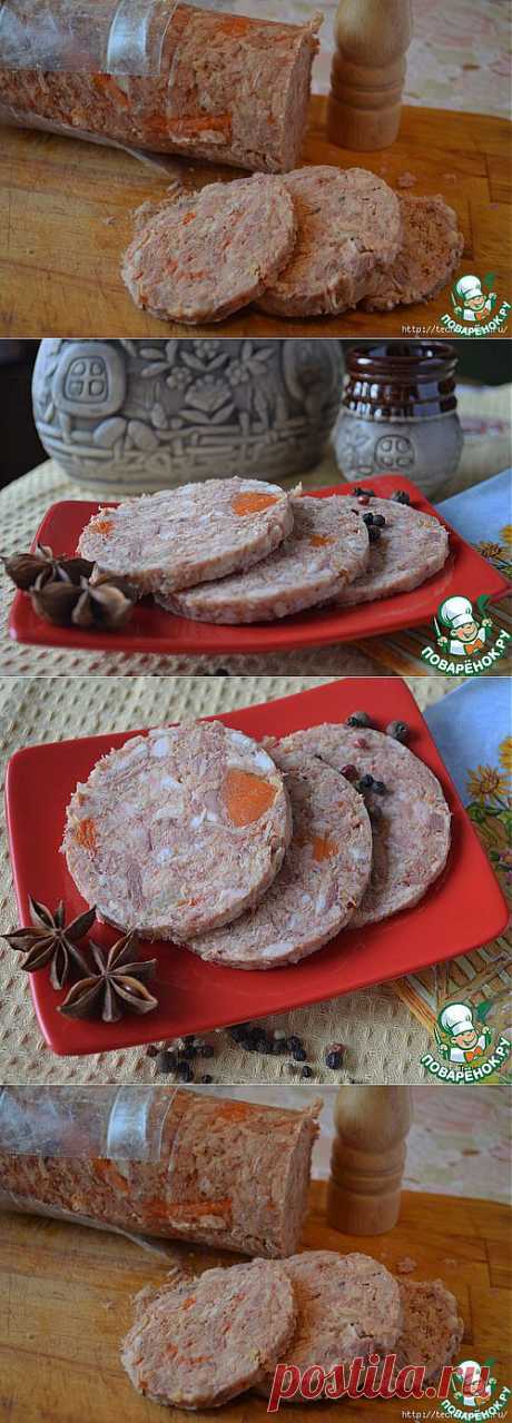 Ветчина в бутылке.